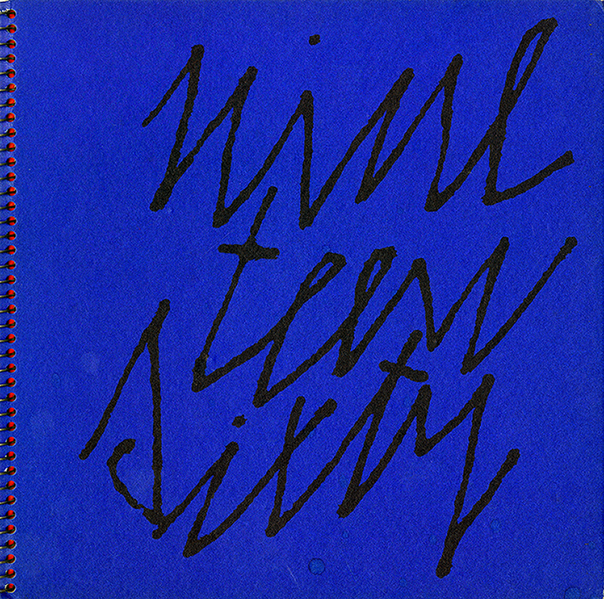 1960 spelled out in angular script handwriting